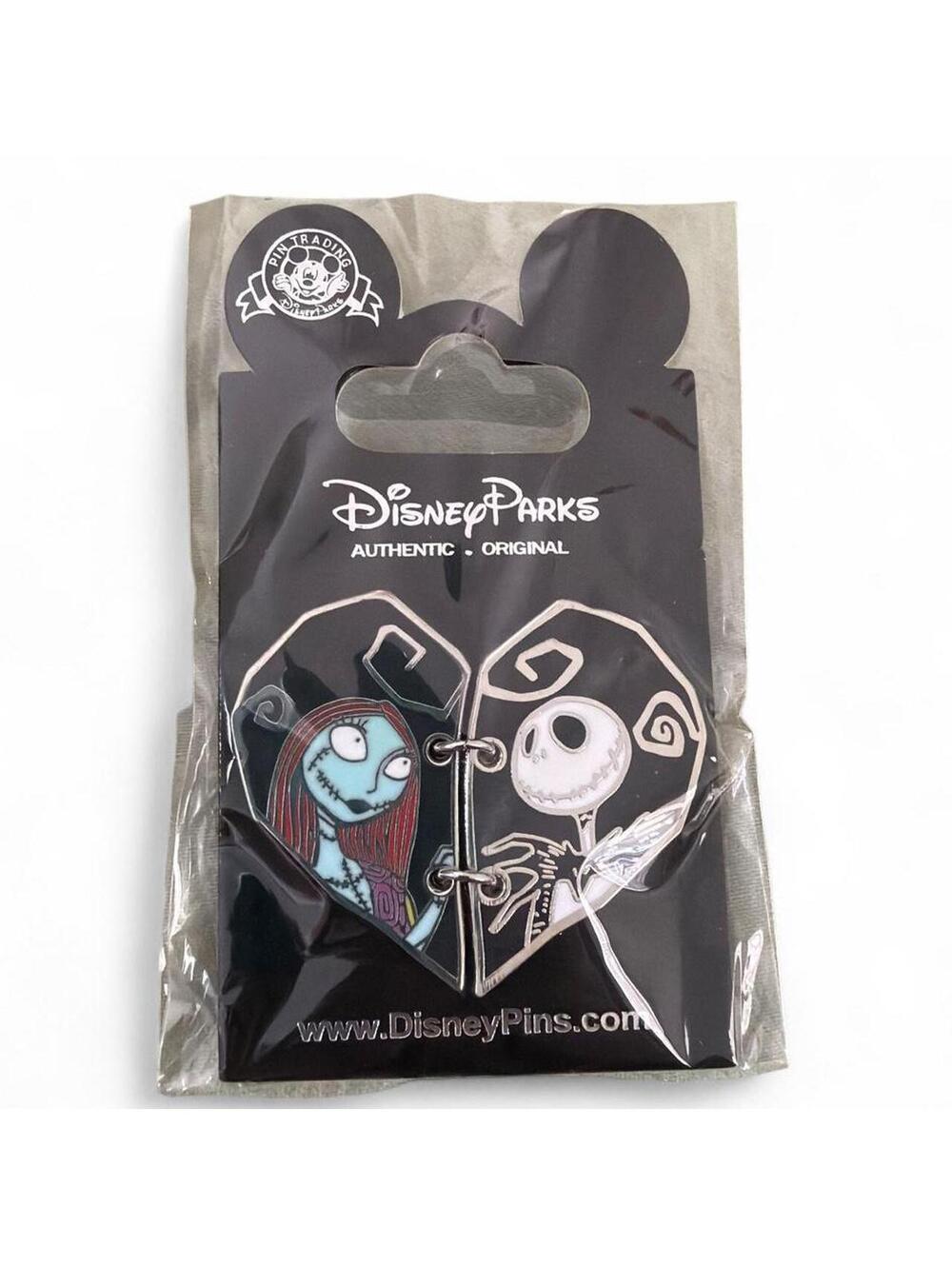Disney Parks The Nightmare Before Christmas Jack and Sally Pin - New With Tags